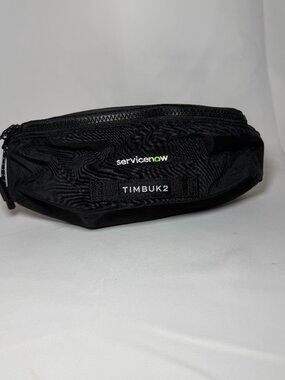 TIMBUK2 Slacker Chest Pack Eco Black Men Women 3958-3-1068 ServiceNow Logo NWT